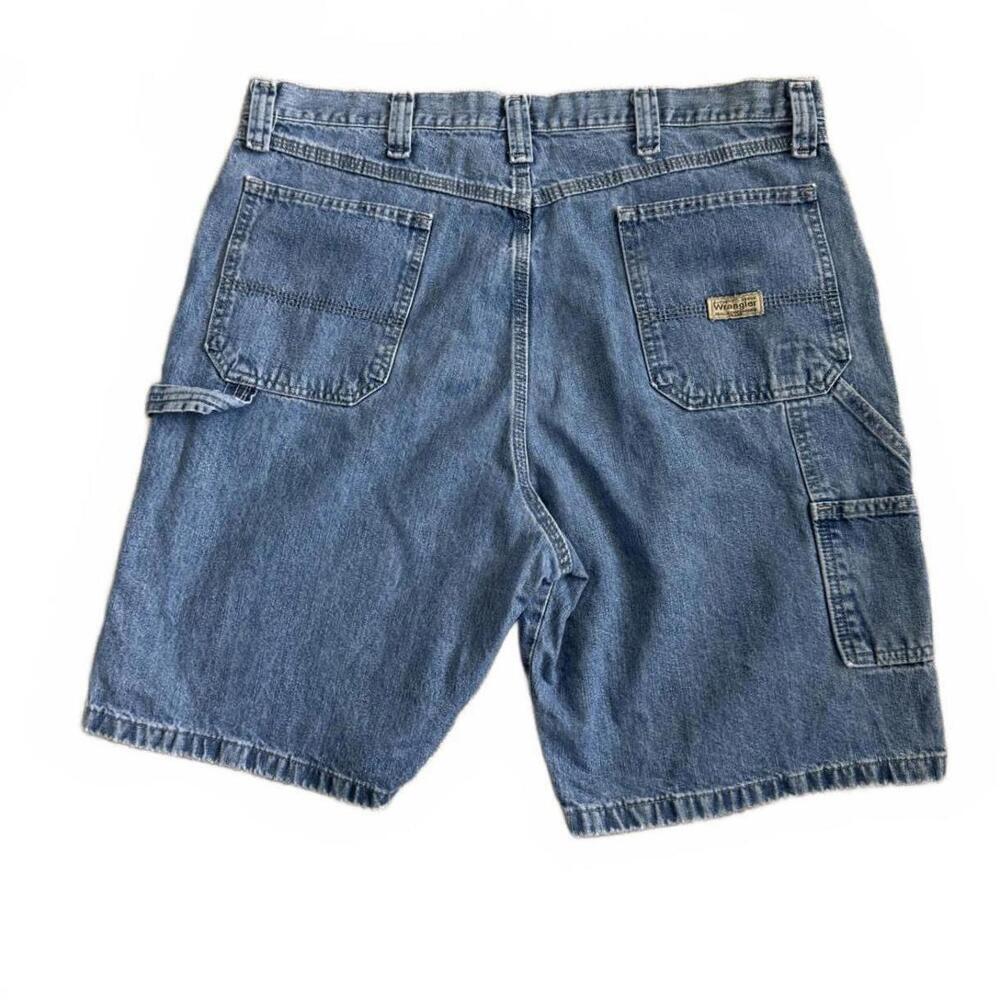Mens Vintage Y2K Wrangler Carpenter Basic Denim Jean Shorts